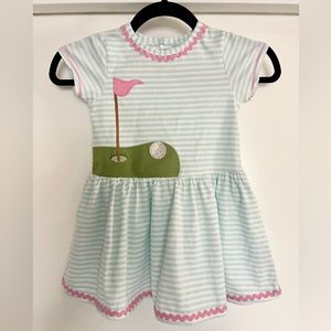 NWT mud pie toddler girls golf dress